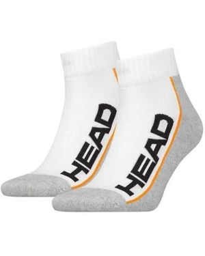 Head Uniseksokken Voor Volwassenen (2 Stuks) - Wit