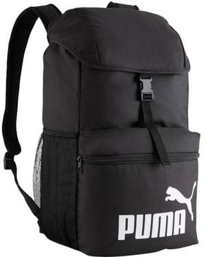 PUMA Phase Rugzak Met Capuchon Van 25 Liter - Zwart