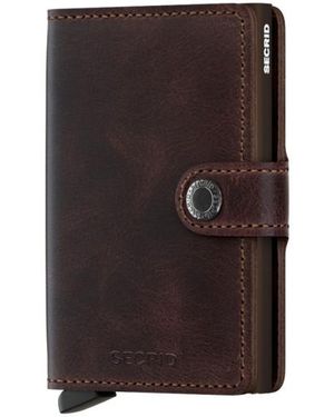 Secrid Mini Wallet Mv Chocolate - Bruin