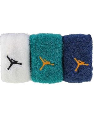 Nike Jordan Jumpman Logo Haarbanden (Set Van 3) /Wit) - Blauw