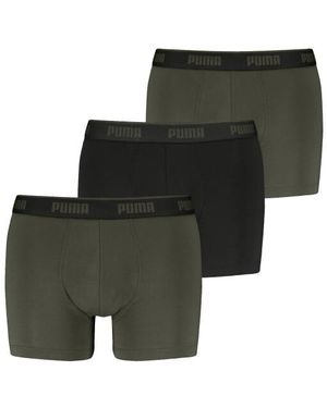 PUMA Everyday Boxer 3-Pack 701234187 003 Forest Night - Groen
