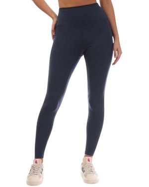 New Balance Leggings Met Hoge Taille Voor (Marine) - Blauw