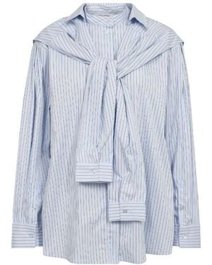 co'couture Blouse Lange Mouw 500671 Fioracc - Blauw