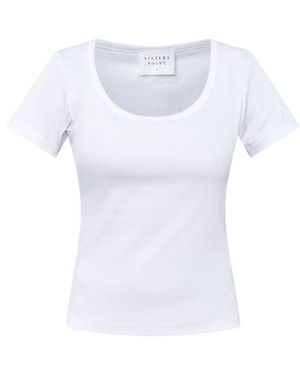 Sisters Point T-Shirt 19505 Eike-New.Ss - Wit