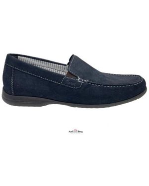Sioux Herenschoenen Instappers - Blauw