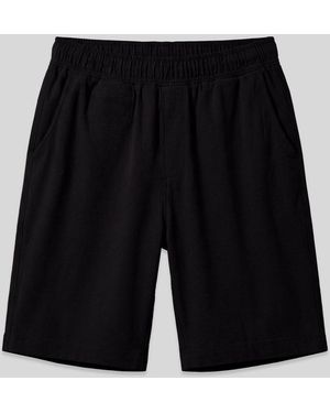 TOMMY LIFE Woven Chino Shorts - Black