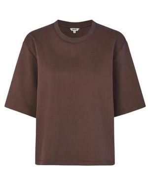 Mbym Emrys-M T-Shirt Java - Bruin