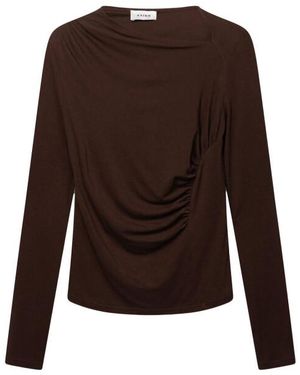 Aaiko Top Lange Mouw Jalisse Lyo 134 - Bruin