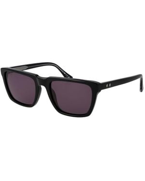 Web Black Acetate Sunglasses