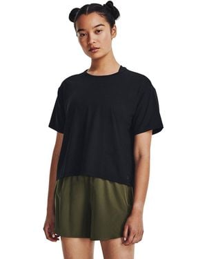 Under Armour Motion Cropped Top Voor - Zwart