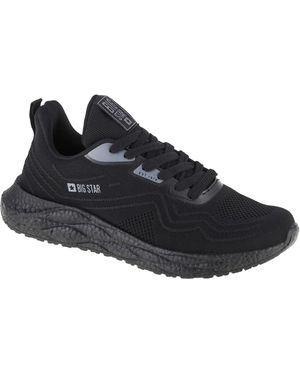 Big Star Logo Laaggesneden Trainers - Zwart