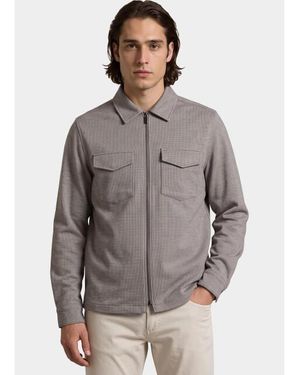 Born with Appetite Overshirt Billy Shirtjacket Bwa26314Bi61/2501 - Grijs