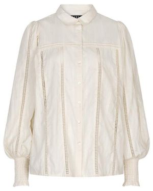 Ibana Blouse Lange Mouw 302610035 Briley - Wit