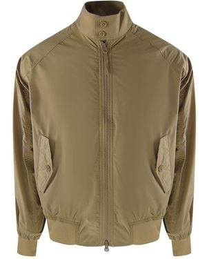 Aquascutum Active Stretch Khaki Jacket - Green
