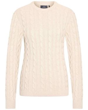 HV Polo Pullover Hvptally - Naturel