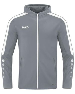 JAKÒ Jas Met Kap Power 6823-840 - Blauw