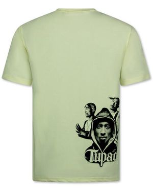 True Rise Tupac Shakur Oversized T-Shirt - Groen