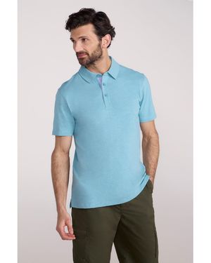 Mountain Warehouse Hasst Ii Biologisch Poloshirt - Blauw