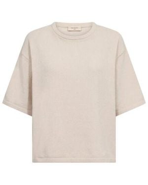 Freequent Fqtempo Pullover Chenille Moonbeam - Naturel