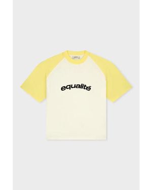 Equalite Celeste Raglan Boxy Tee - Geel