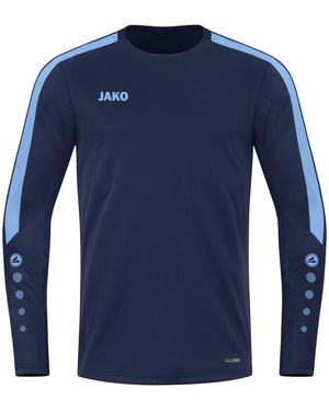 JAKÒ Sweater Power 8823-910 - Blauw