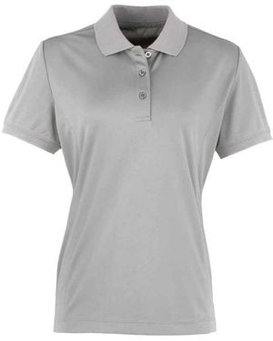 PREMIER Coolchecker Poloshirt - Grijs