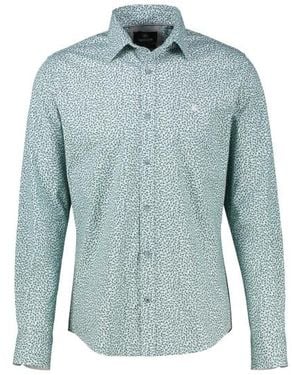 Lerros Overhemd 2681073 418 Misty - Blauw