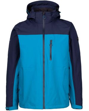 Trespass Curbridge Tp75 Waterproof Jacket (Bondi) - Blue