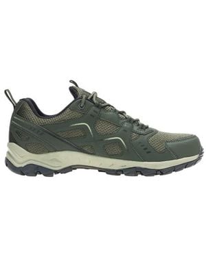 Regatta Vendeavour Waterproof Walking Shoes (Dark) - Green