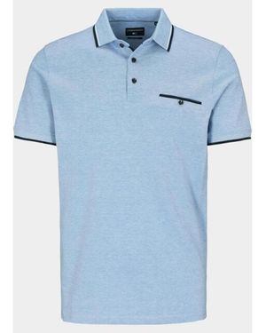 COMMANDER Flag Polo 214008407/642 - Blauw