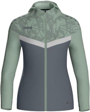 JAKÒ Jas Met Kap Iconic 6824D-852 - Groen