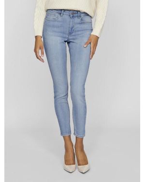 Vila Visarah Rw Skinny Jeans Lbd Bub228 - Blauw
