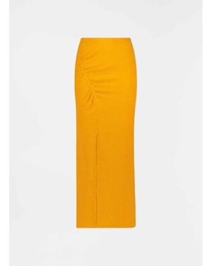 Another Label Ette Skirt Sunflower - Geel