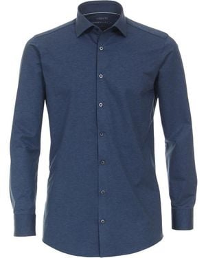 Venti Jersey Overhemd 1263800 101 City - Blauw