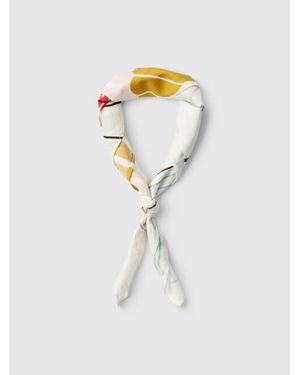 SELECTED Slfsara Amour Scarf 16101096 Egret - Wit