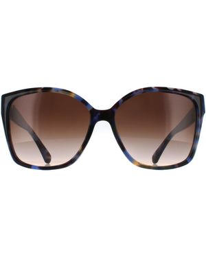 Michael Kors Square Bright Tortoise Gradient Mk2201 Malia - Brown