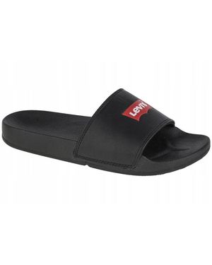 Levi's Juni Vleugelsliders Voor Volwassenen - Zwart