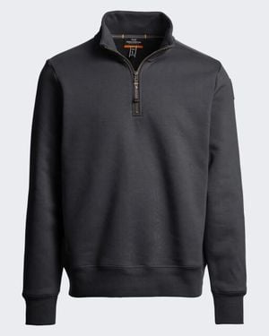 Parajumpers Half-Zip Fleece Trui - Zwart