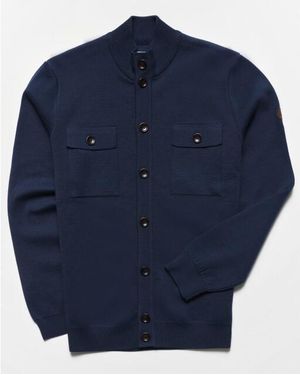 Campbell Hellister Cardigan - Blauw