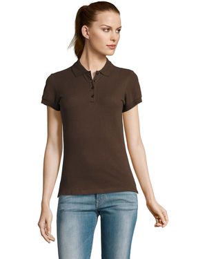 Sol's Passion Poloshirt (Chocolade) - Bruin