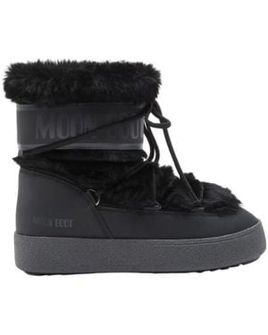 Moon Boot Mb Ltrack Faux Fur Wp Boots 80D2450130 - Zwart