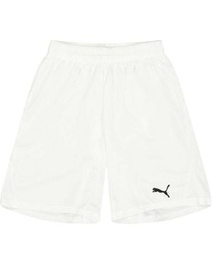 PUMA Voetbalshort Met Teamlogo Voor Kinderen - Wit