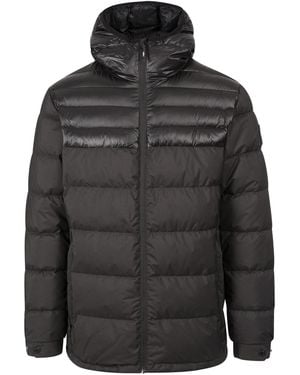 Trespass Tacker Packaway Down Jacket - Black