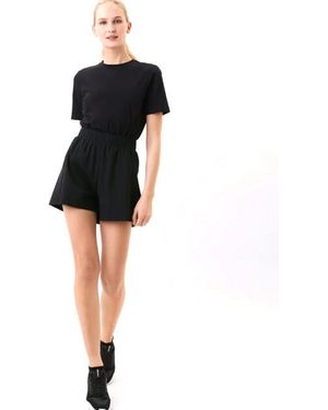 Björn Borg Sthlm Loose Stripe Shorts - Zwart