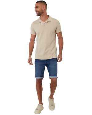 Threadbare Kirkby Poloshirt - Blauw