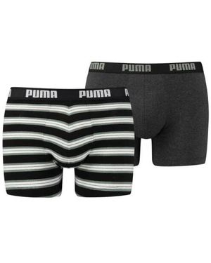 PUMA Basic Boxer 2-Pack - Zwart