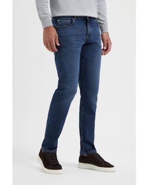 North84 5-Pocket Denim Pantalons 84301002 - Blauw