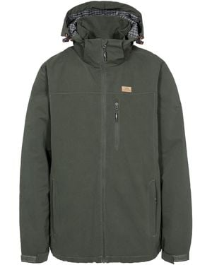 Trespass Weir Waterproof Jacket - Green
