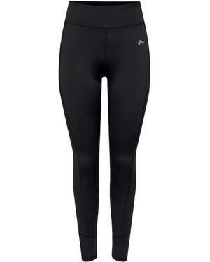 Only Play Mila High Waist Train Tight - Zwart
