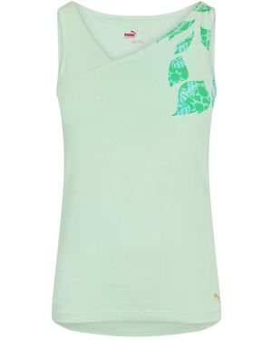 PUMA Shala-Tanktop Met Grafische Print Voor - Groen